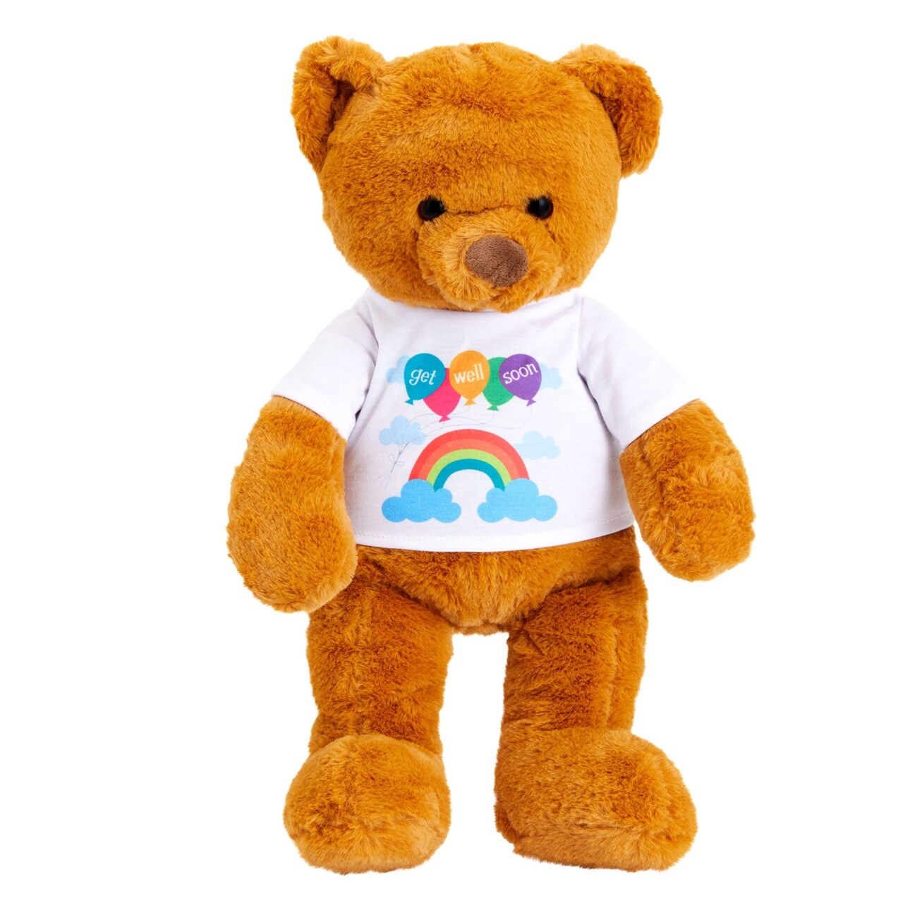 Get Well Soon Bear, Teddy Bear for Hospital Care Package for Kids, Adults (14 In)